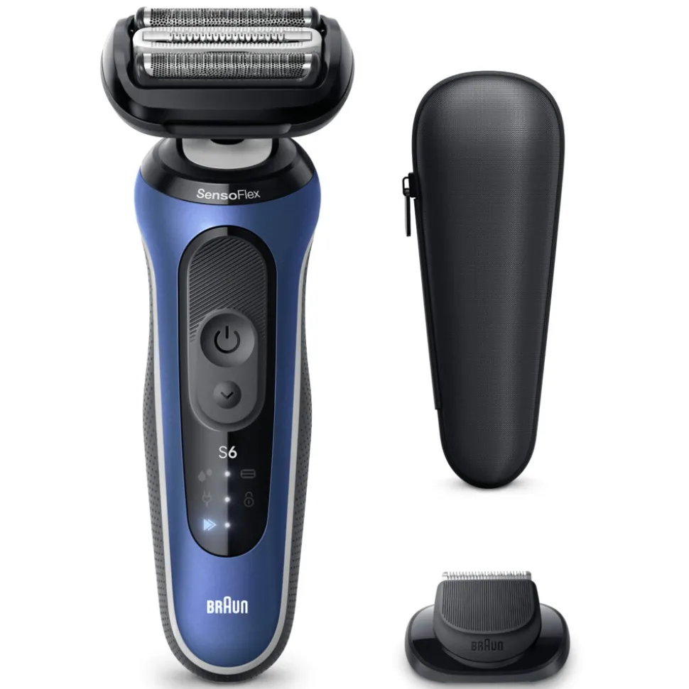 Braun Elektrisch Scheerapparaat Series 6 62-B1200S Blauw