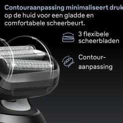 Braun Elektrisch Scheerapparaat Series 6 62-B1200S Blauw