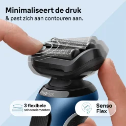 Braun Elektrisch Scheerapparaat Series 6 61-B1000s Blauw