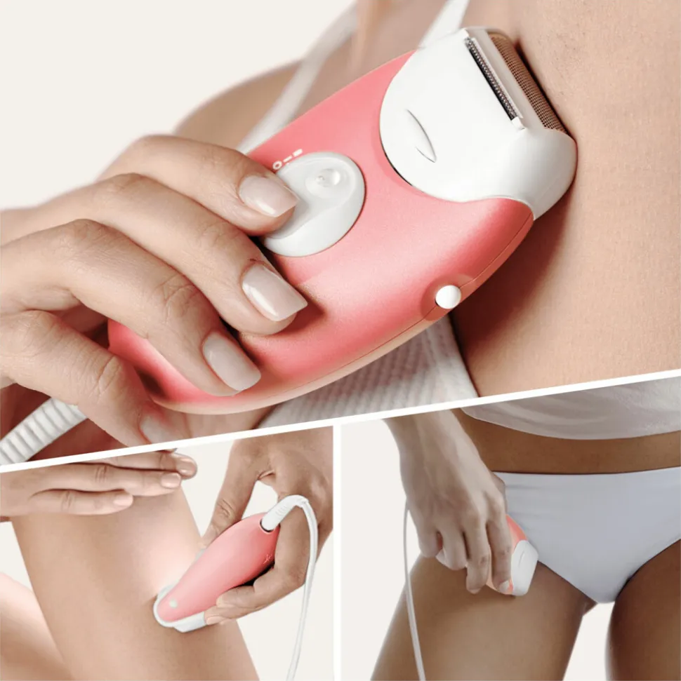 Braun Epilator Silk·épil 3 277 Wit/Rose