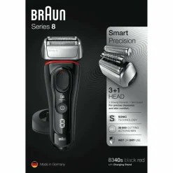 Braun Scheerapparaat Series 8 8340s Zwart