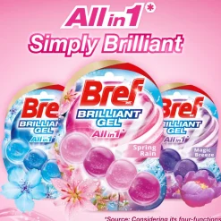 Bref Toiletblok Brilliant Gel Spring Rain