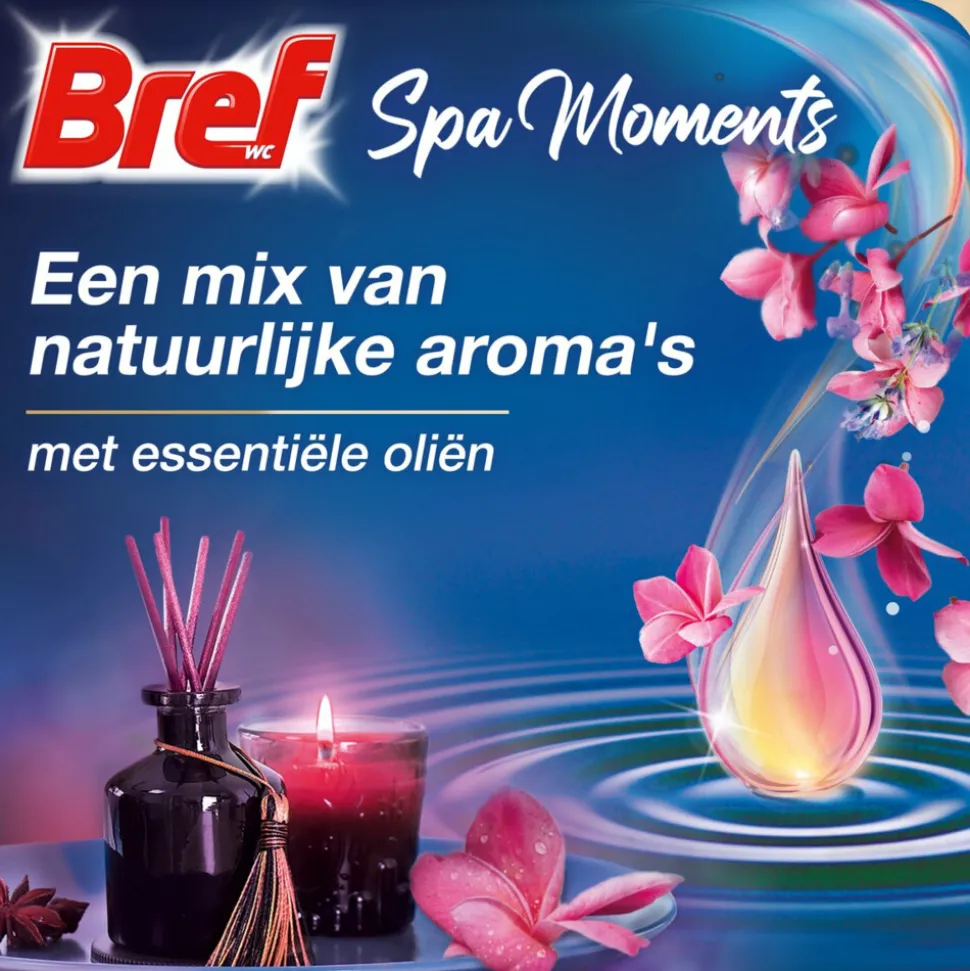 Bref Toiletblok Wellness Scents Harmony 2 stuks
