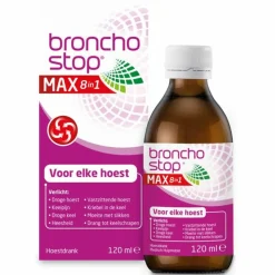 Bronchostop Max 8-in-1 Hoestdrank 120 ml