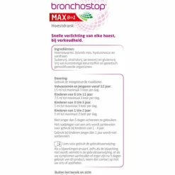 Bronchostop Max 8-in-1 Hoestdrank 120 ml