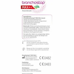 Bronchostop Max 8-in-1 Hoestdrank 120 ml