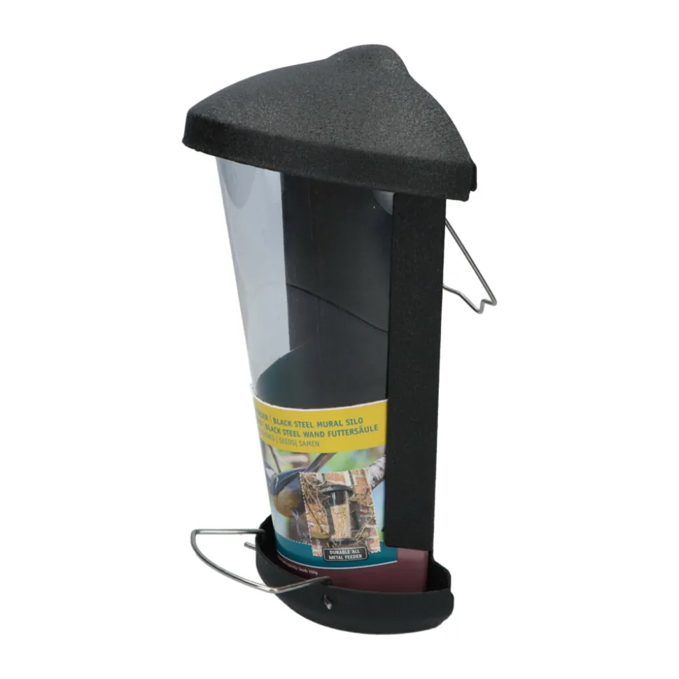 Bûten Blacksteel Voerhouder Muur Zaad