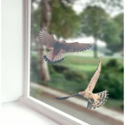 Bûten Raamstickers Vogels 6-delig 1 set