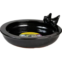 Bûten Vogelbad Rond Zwart