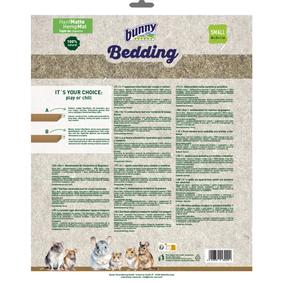 Bunny Nature Bedding Hemp-Mat Small