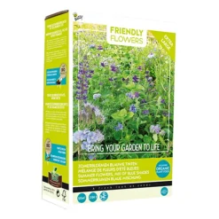 Buzzy Friendly Flowers XL Blauwe zomerbloemen 50 m²