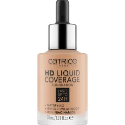 Catrice HD Liquid Coverage Foundation 040 Warm Beige 30 ml