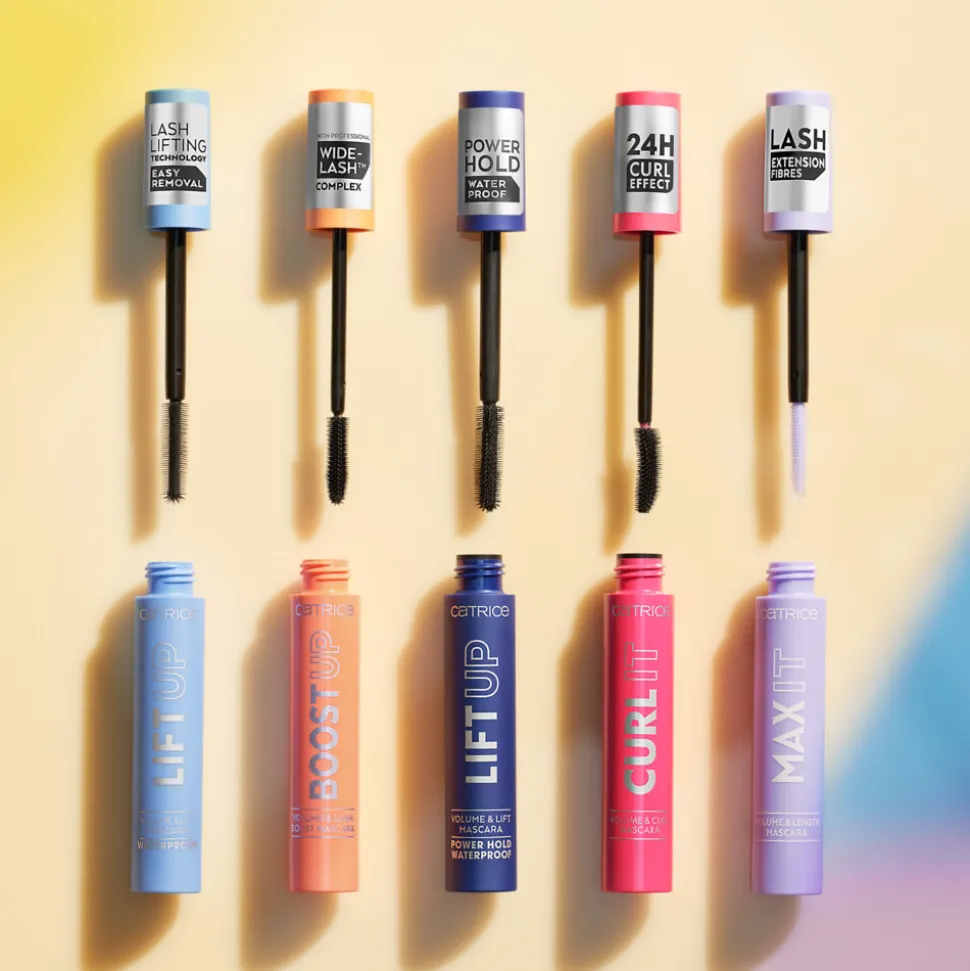 Catrice Lift Up Volume & Lift Mascara Power Hold 010 Deep Black Waterproof 11 ml