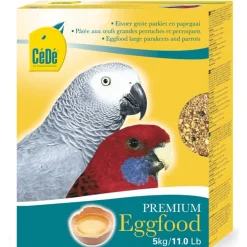 Cédé Eivoer Grote Parkiet/Papegaai 5 kg