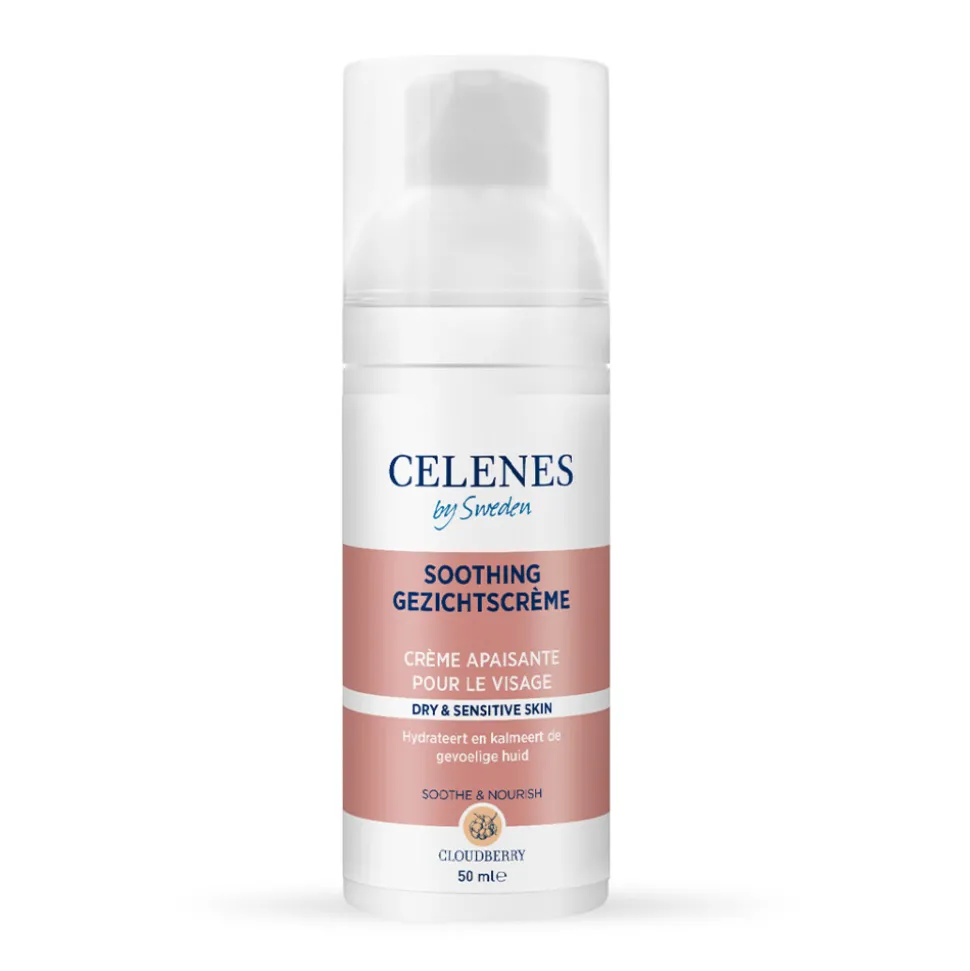 Celenes Bergbraam Verzachtende Gezichtscrème Droge / Gevoelige Huid 50 ml