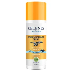 Celenes Herbal Zonnebrand Spray Kids SPF 50+ Alle Huidtypes 150 ml