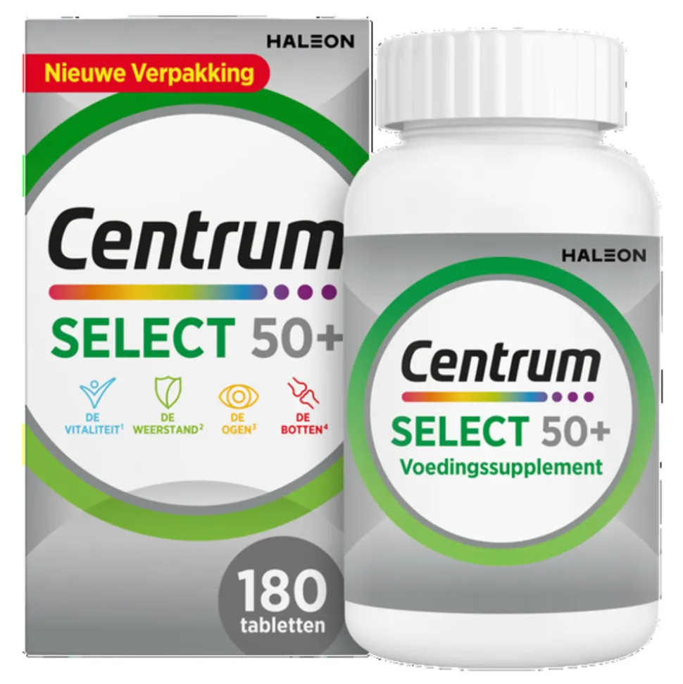 Centrum Select 50+ Multivitaminen 180 tabletten