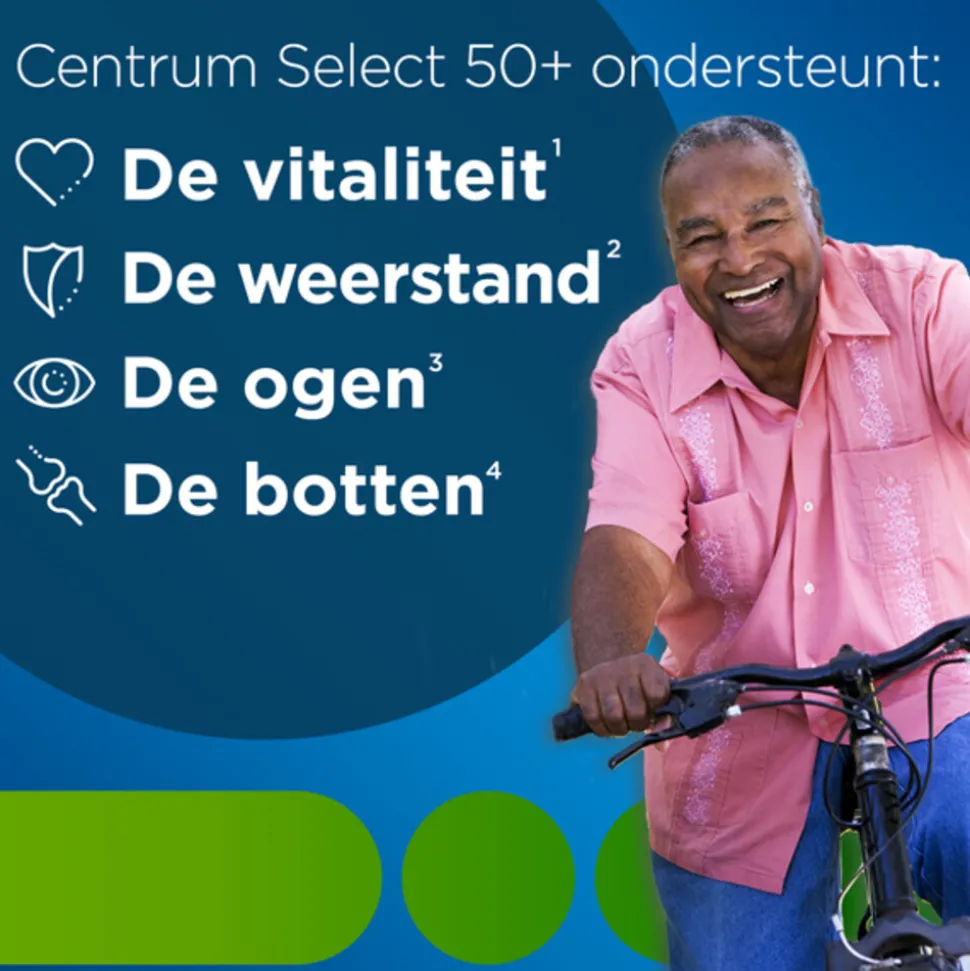 Centrum Select 50+ Multivitaminen 180 tabletten
