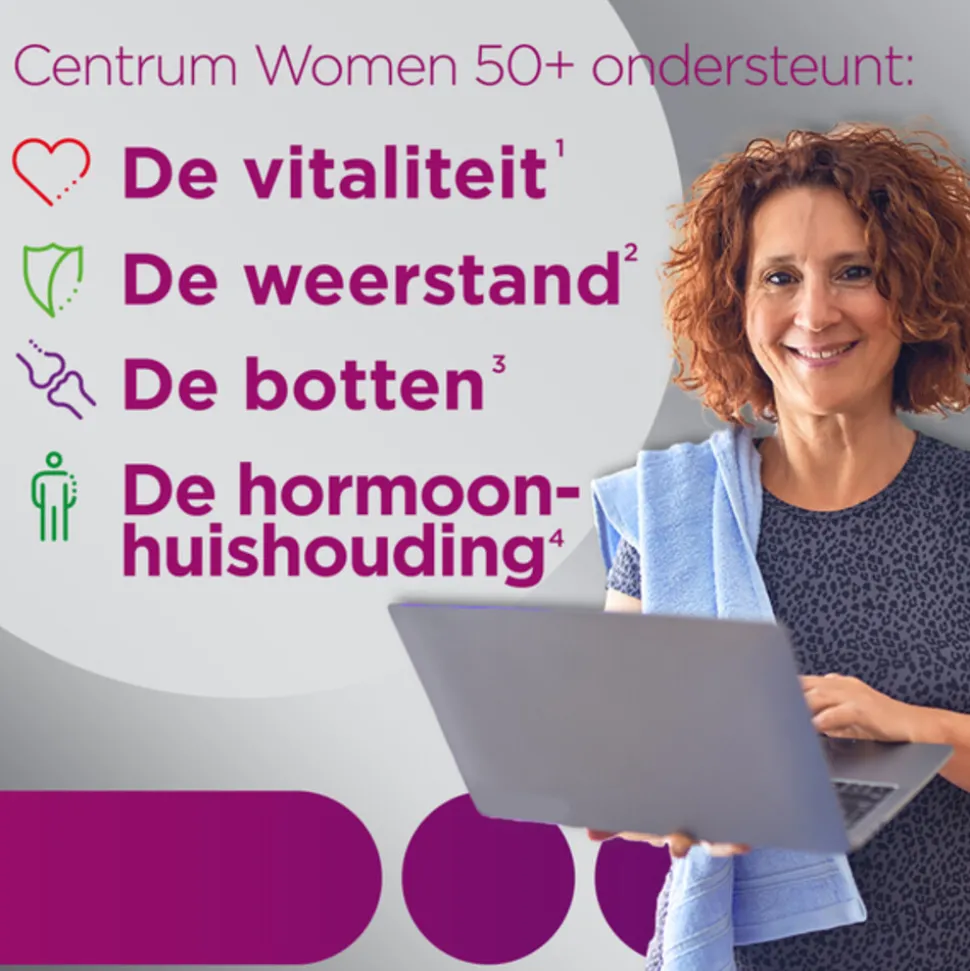 Centrum Women 50+ Multivitaminen 90 tabletten