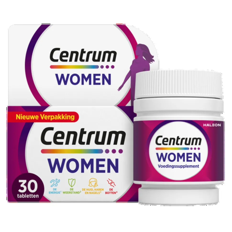 Centrum Women Multivitaminen 30 tabletten