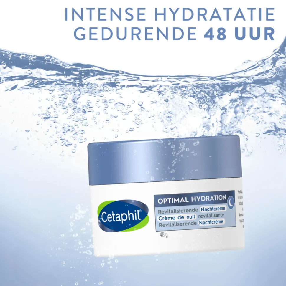 Cetaphil Optimal Hydration Herstellende Nachtcrème 48 gr