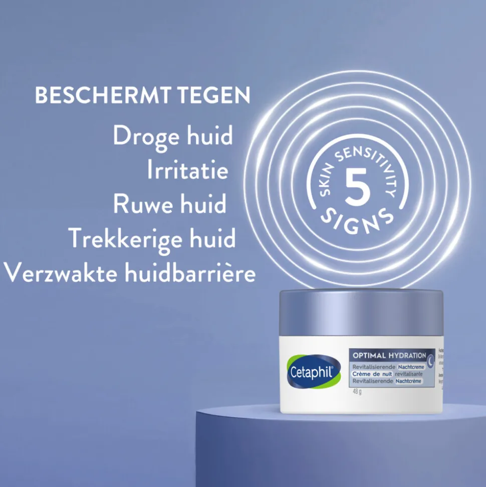Cetaphil Optimal Hydration Herstellende Nachtcrème 48 gr