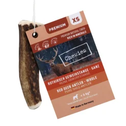 Chewies Edelherten Gewei Stang XS 50 gr