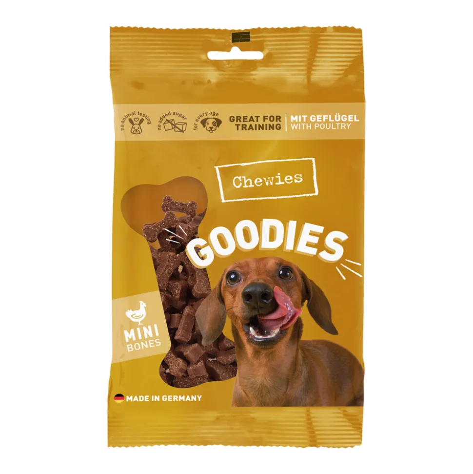 Chewies Goodies Hondensnacks Mini Gevogelte 125 gr