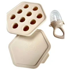 Chewies&more Fruitspeen set Beige