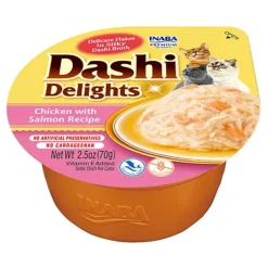 Ciao Dashi Delights Kattenvoer Nat Chicken & Salmon 70 gr