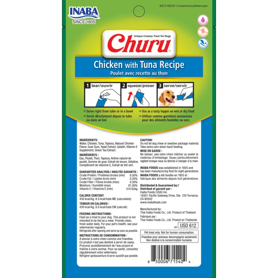 Ciao Hondensnack Churu Kip - Tonijn 67 gr