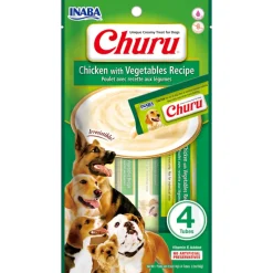 Ciao Hondensnack Churu Kip - Groenten 67 gr