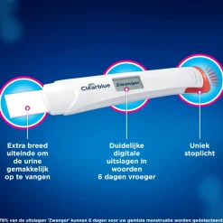 Clearblue Zwangerschapstest Ultravroeg Digitaal 2 stuks