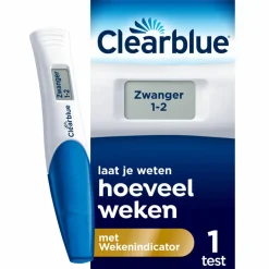 Clearblue Zwangerschapstest met Wekenindicator