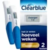 Clearblue Zwangerschapstest met Wekenindicator 2 stuks