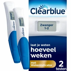 Clearblue Zwangerschapstest met Wekenindicator 2 stuks
