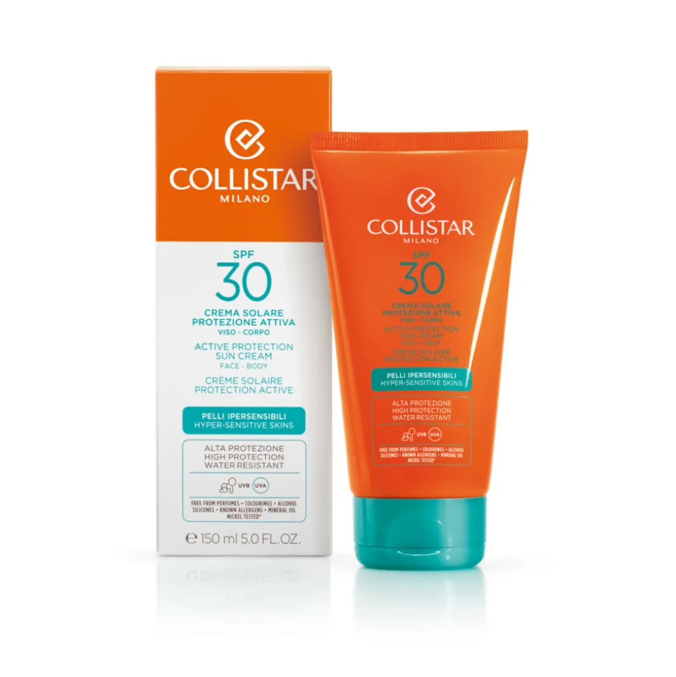 Collistar Active Protection Sun Cream Face - Body Spf 30 150 ml