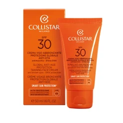 Collistar Globale Anti-Age Protection Tanning Face Cream SPF 30 50 ml