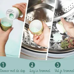 Cosmeau Geurbooster 25 Wasbeurten Zeebries 250 gr