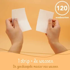 Cosmeau Wasstrips Lentefris 120 wasbeurten