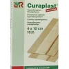 Curaplast Pleister 4X10 cm 10 stuks