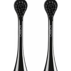 Curaprox Black is White Hydrasonic Opzetborstels Carbon Duo 2 stuks