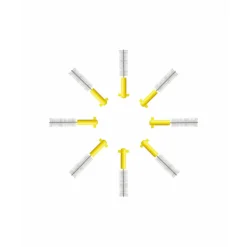 Curaprox Interdentale Rager Prime Navulling CPS 09 Geel 4,0 mm 8 stuks