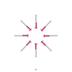 Curaprox Interdentale Rager Prime Navulling CPS 08 Roze 3,2mm 8 stuks
