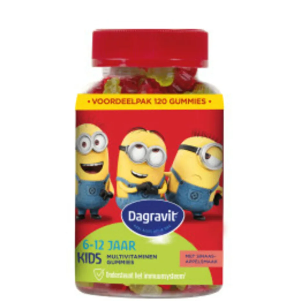 Dagravit Kids-Xtra Vitaminions Multivitaminen 6-12 jaar 120 gummies