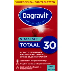 Dagravit Totaal 30 Vitaal 50+ 100 tabletten