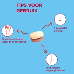 Dagravit Totaal 30 Weerstand & Energie 50 kauwtabletten