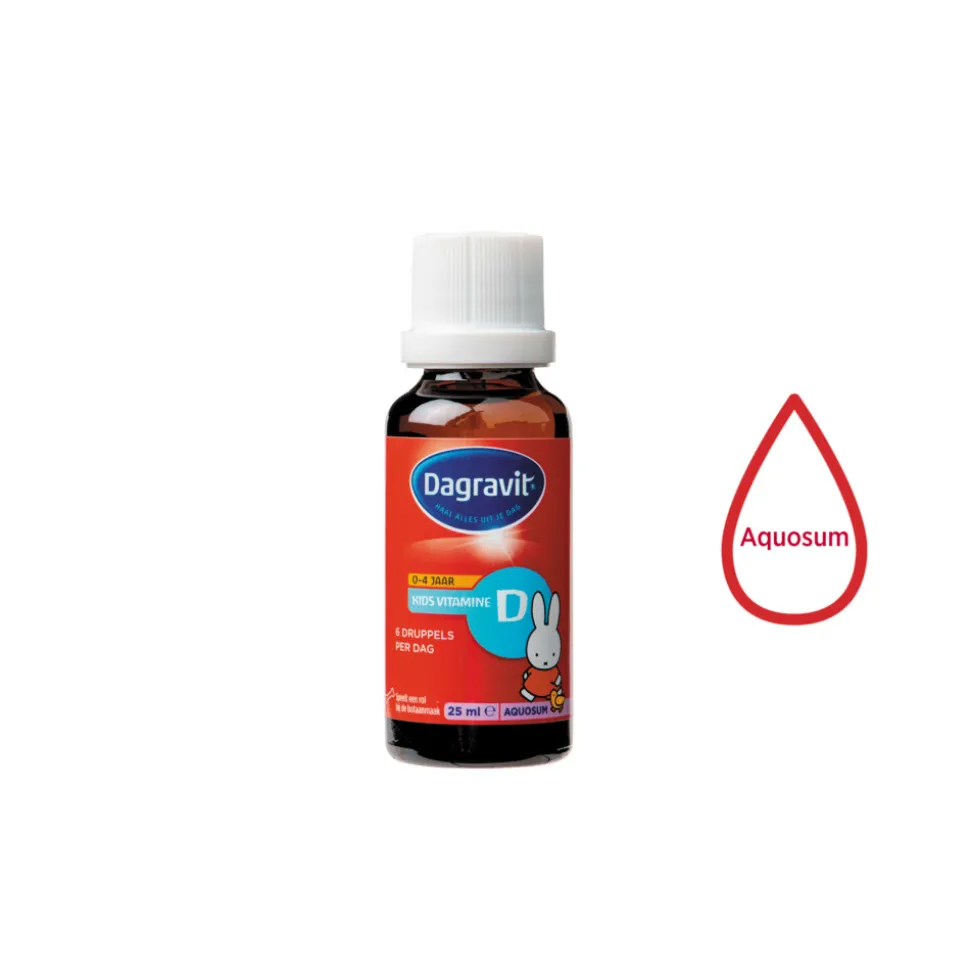 Dagravit Vitamine D Aquosum Druppels Kids 25 ml