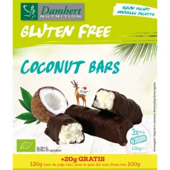 Damhert Kokosrepen Lactosevrij & Glutenvrij 100 gr