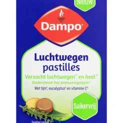 Dampo Luchtwegen Pastilles Suikervrij 24 zuigtabletten